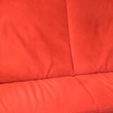 Cinna Red Fabric Sofa