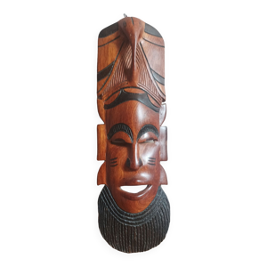 Masque ethnique africain en bois