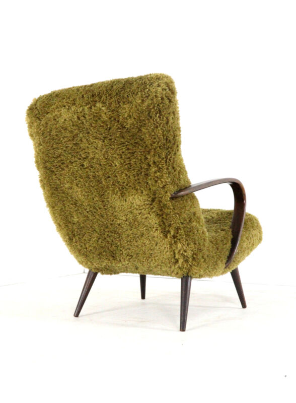 Doodly armchair - mid century modern - one off a kind upholstery