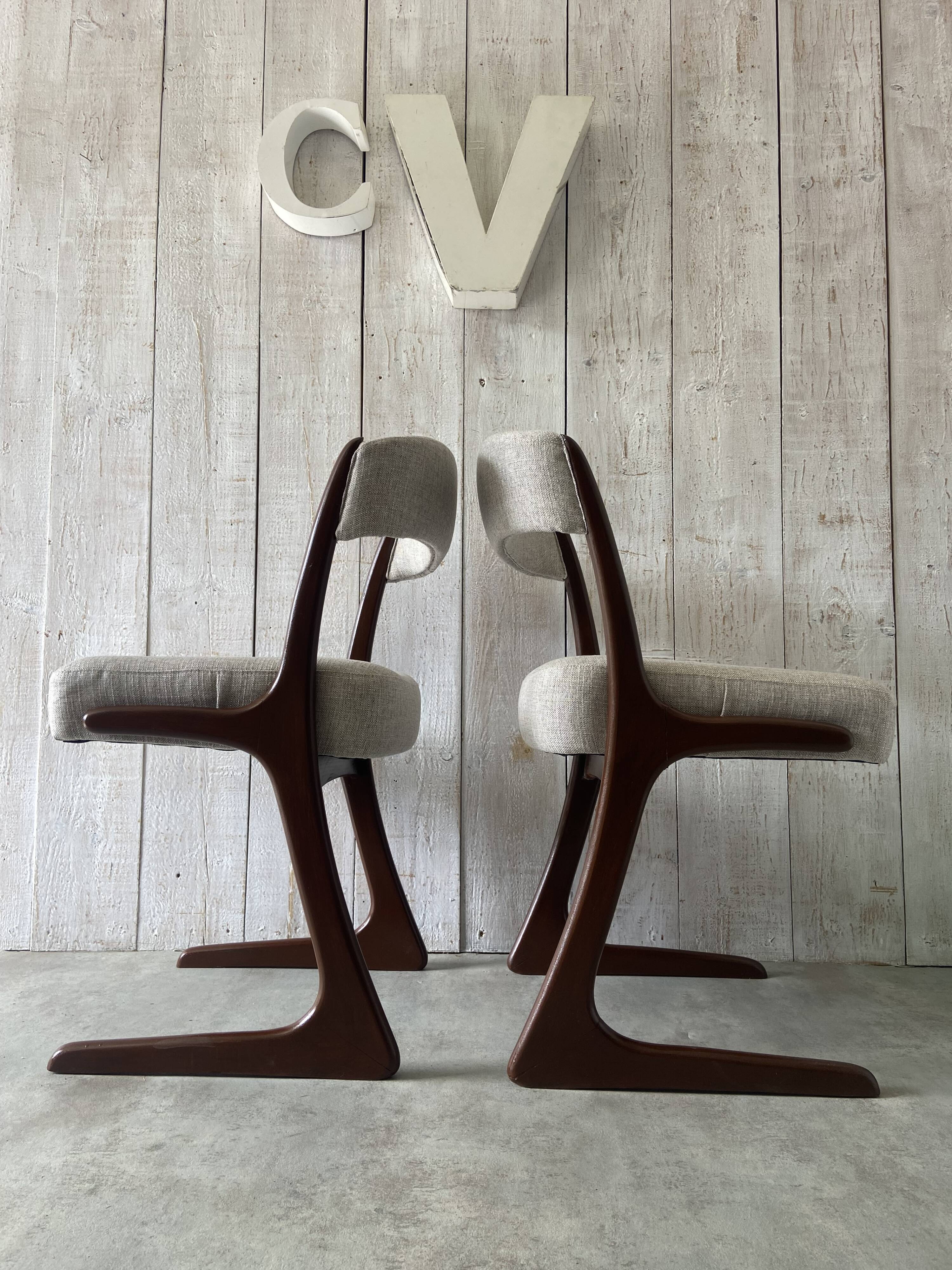 Pair of Baumann chairs
