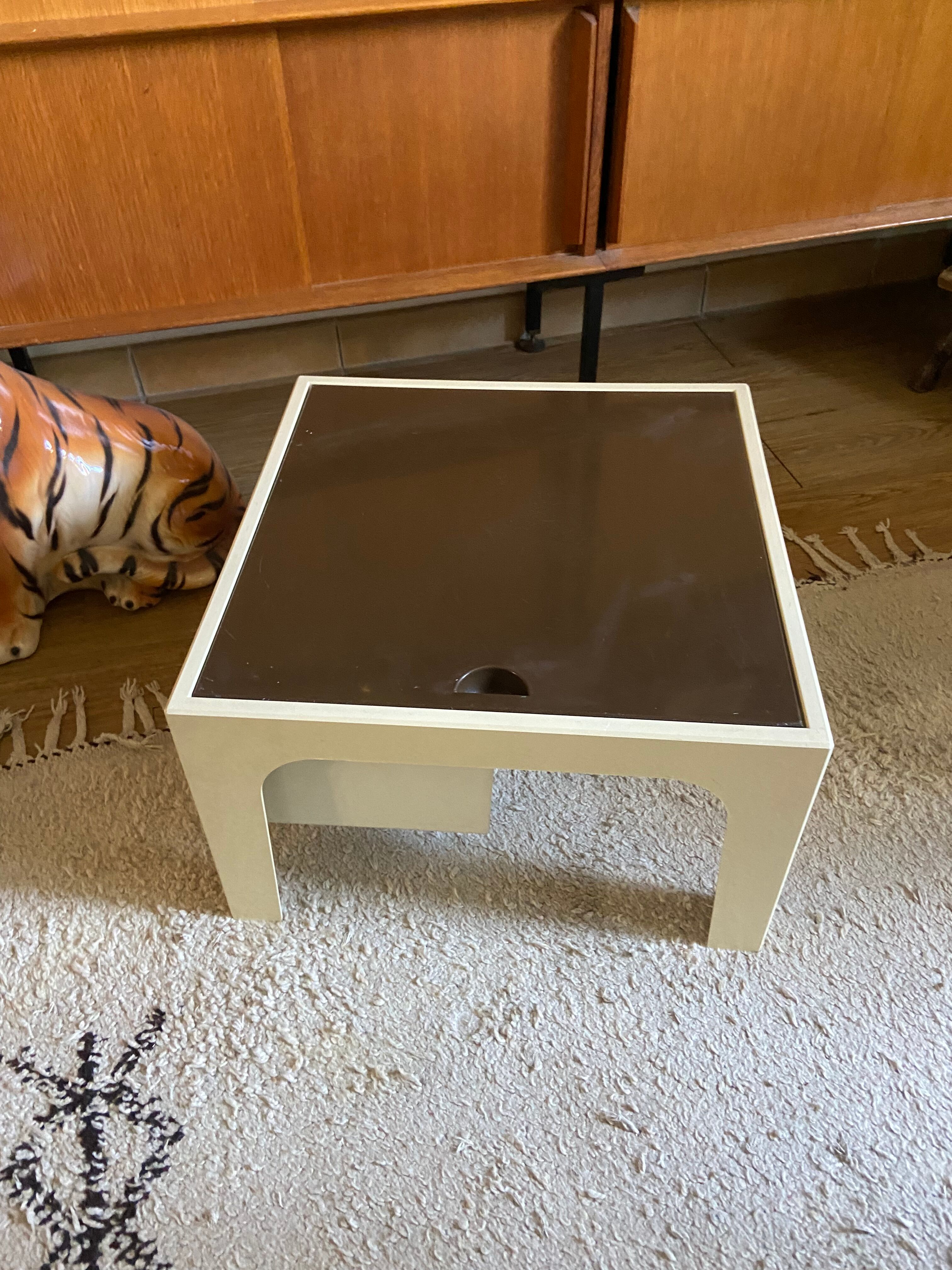 Working coffee table Flair Prisunic 70s