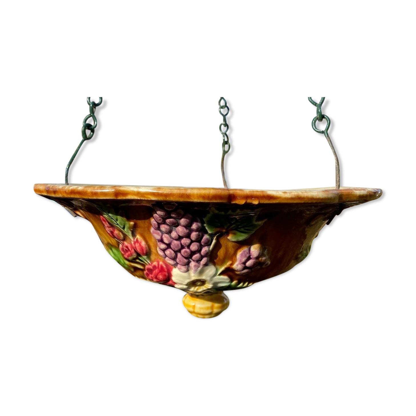 Drinking trough or floral cup in slurry
