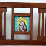 Indian bench, reversible folder
