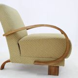1930s Art Deco Armchair, Czechoslovakia
