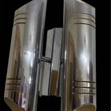 Raak applique chrome double tige , 1970s