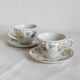 2 cups and subcups Churchill Staffordshire England