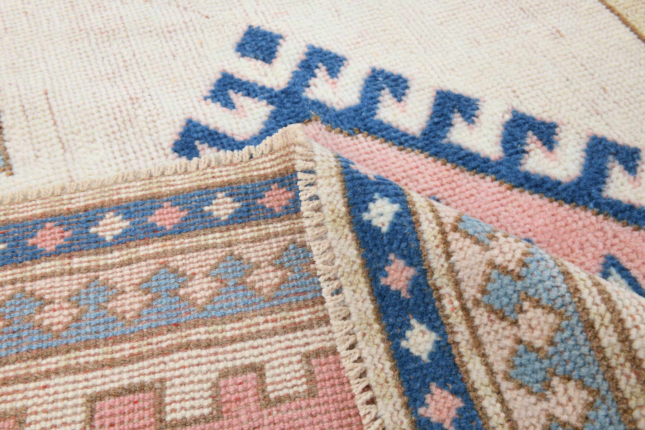 7x11 One Of A Kind Oushak Rug, 203x332Cm