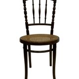 Thonet dining chair model 232, circa 1930 - dining chair with webbing seat