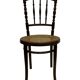 Thonet dining chair model 232, circa 1930 - dining chair with webbing seat