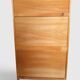Vintage oak secretary with chestnut inlays – 1960