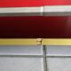 Vintage formica wall shelf 60s
