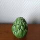 Set of salt cellars in fruit and vegetable slipware vintage