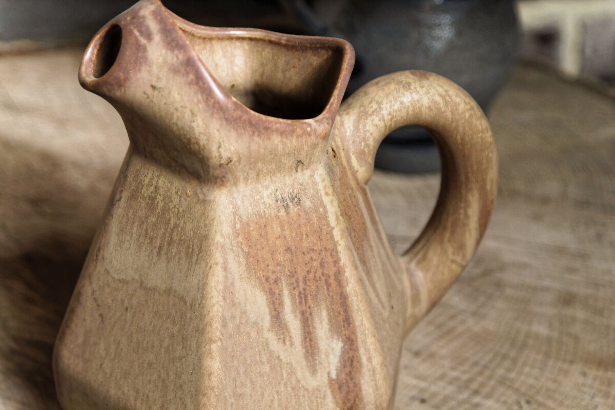 Vallauris ceramic pitcher, 1960s