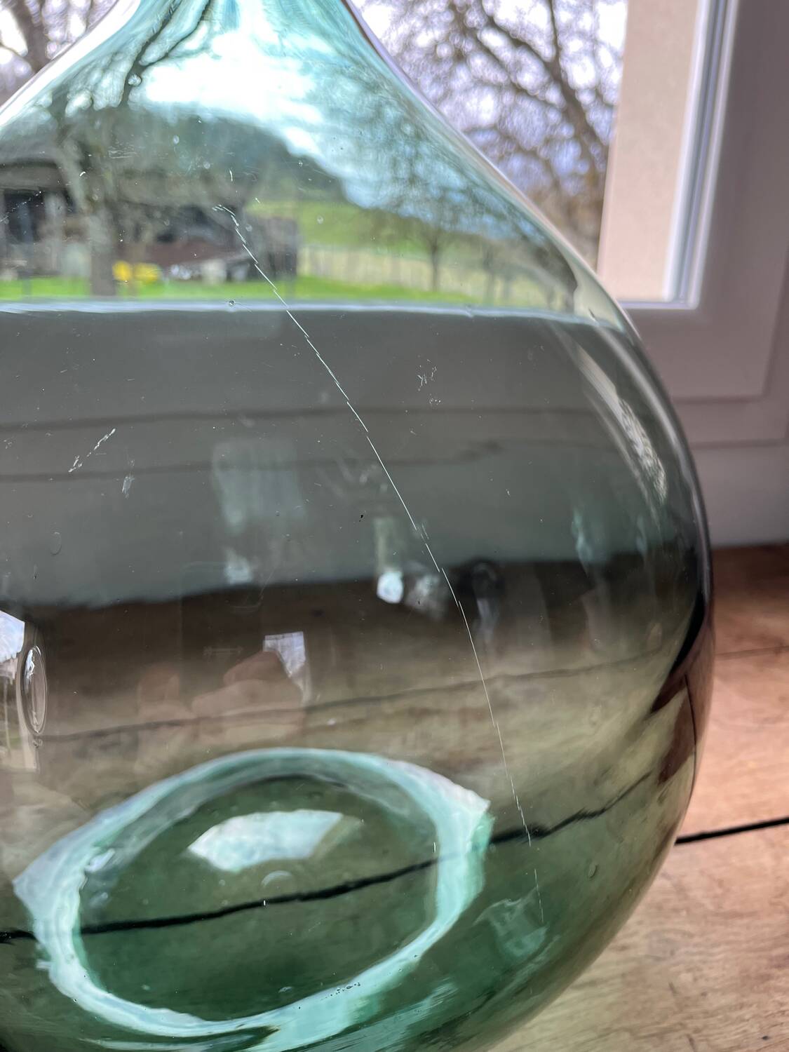 30L turquoise green demijohn