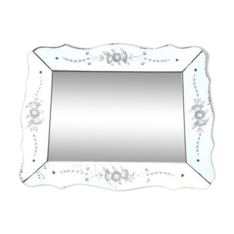 Mirror Venetian style period Art Deco