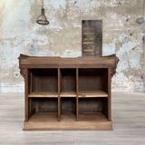 Solid oak box countertop, circa 1900.