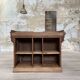 Solid oak box countertop, circa 1900.