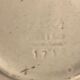 Ceramic trinket bowl Italian numbered, Alessio Tasca, mid Century