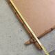 Mirror circa 1950 in bamboo imitation.