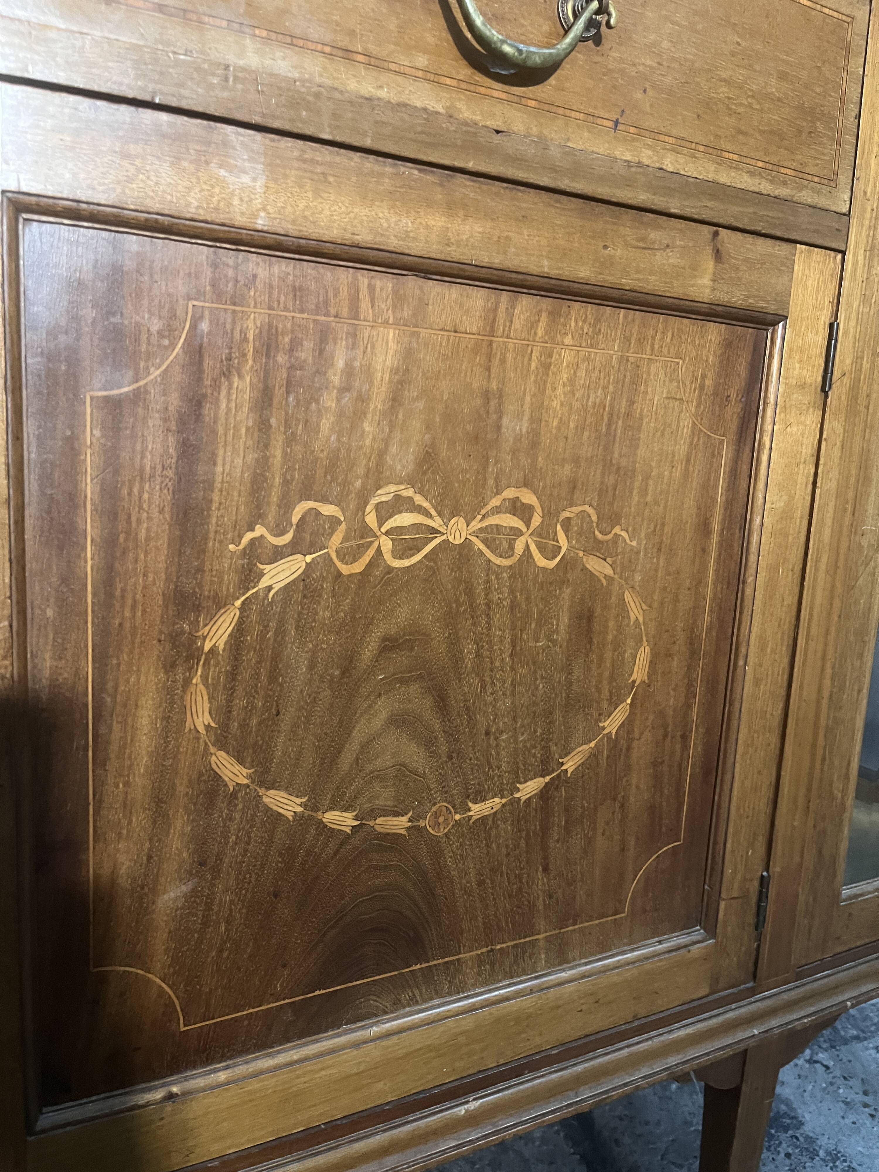 Empire Style Living Room Showcase Commode