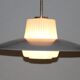 Opaline suspension lacquered steel and brass