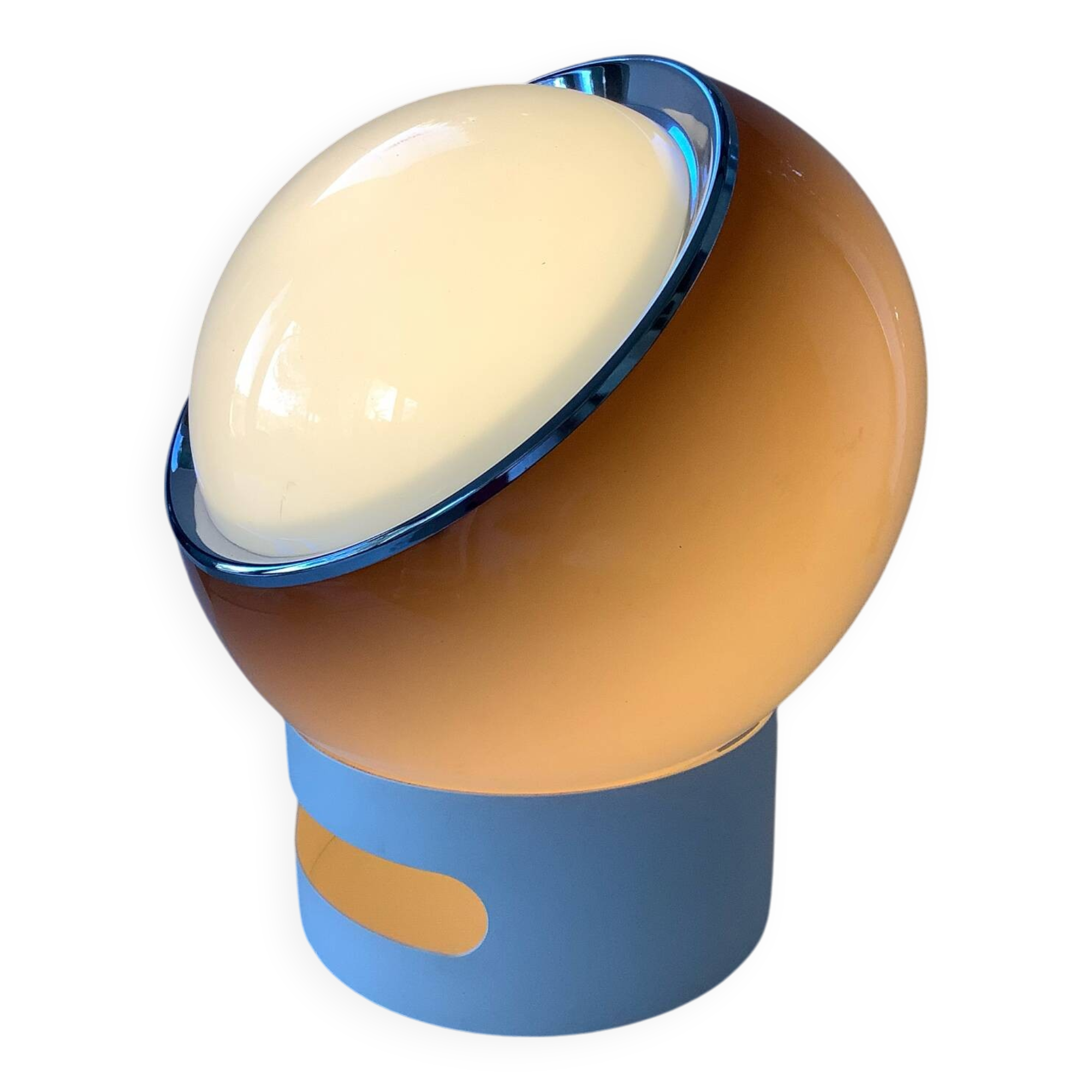 Harvey Guzzini Lamp Clan De Sol Meblo Grand Model Ochre Beige Iconiq