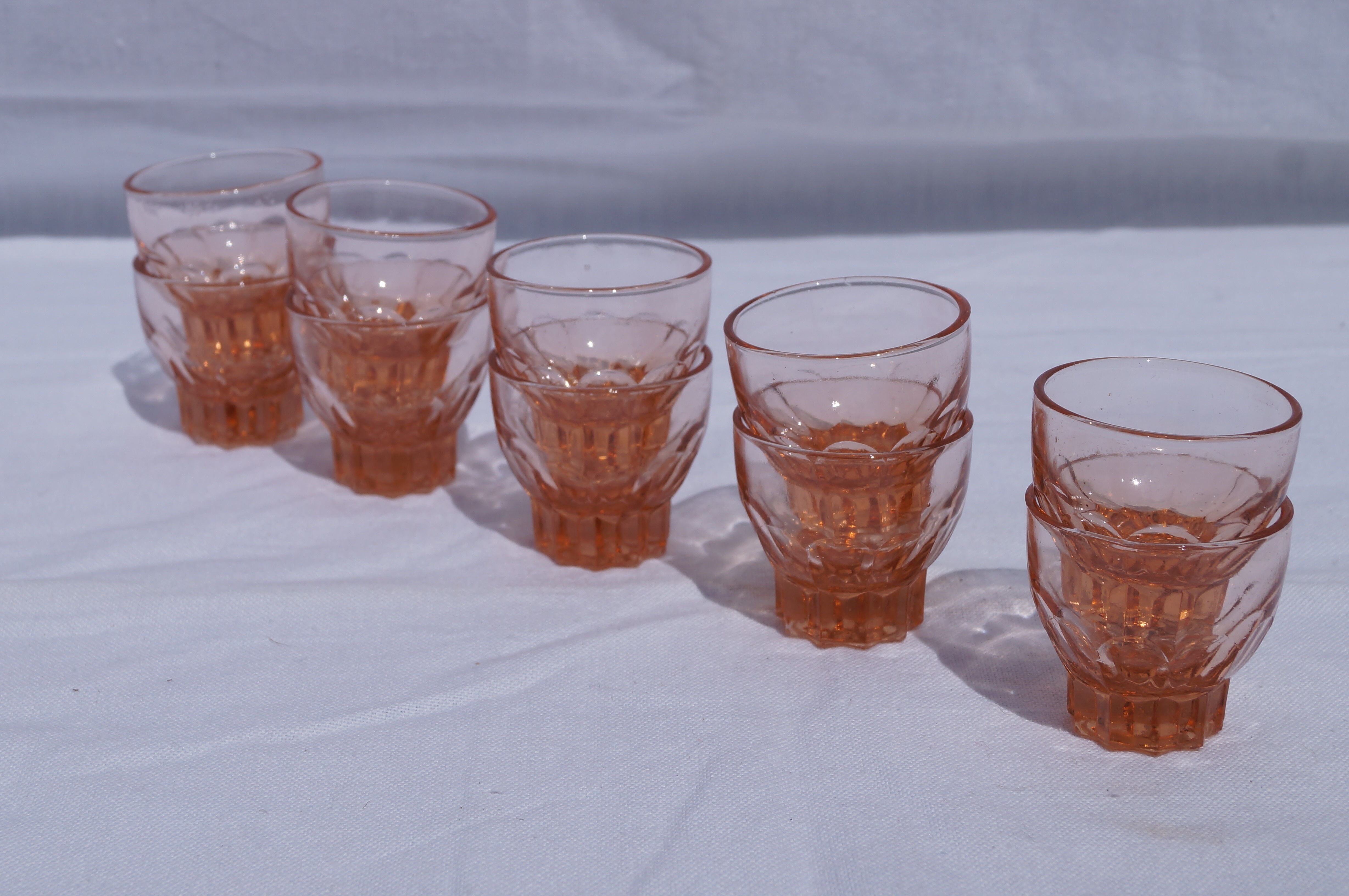 Ensemble carafe à liqueur et verres
