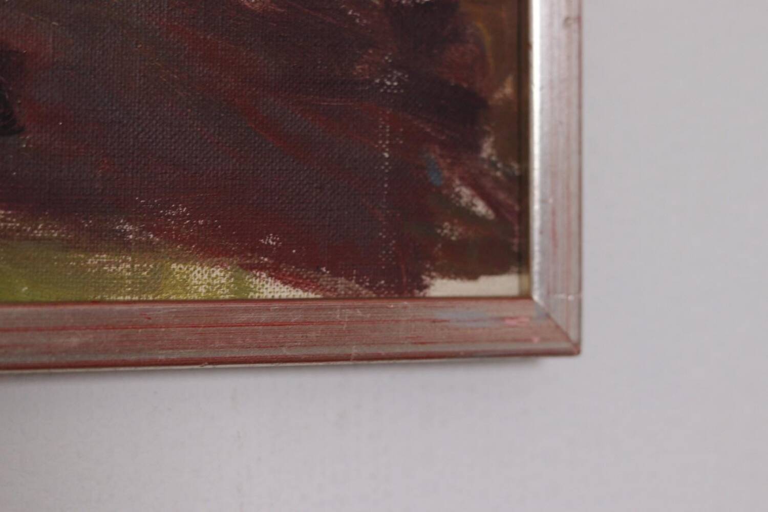 Original Swedish Oil on Canvas – “Dartmoor Heden” – Vintage & Framed