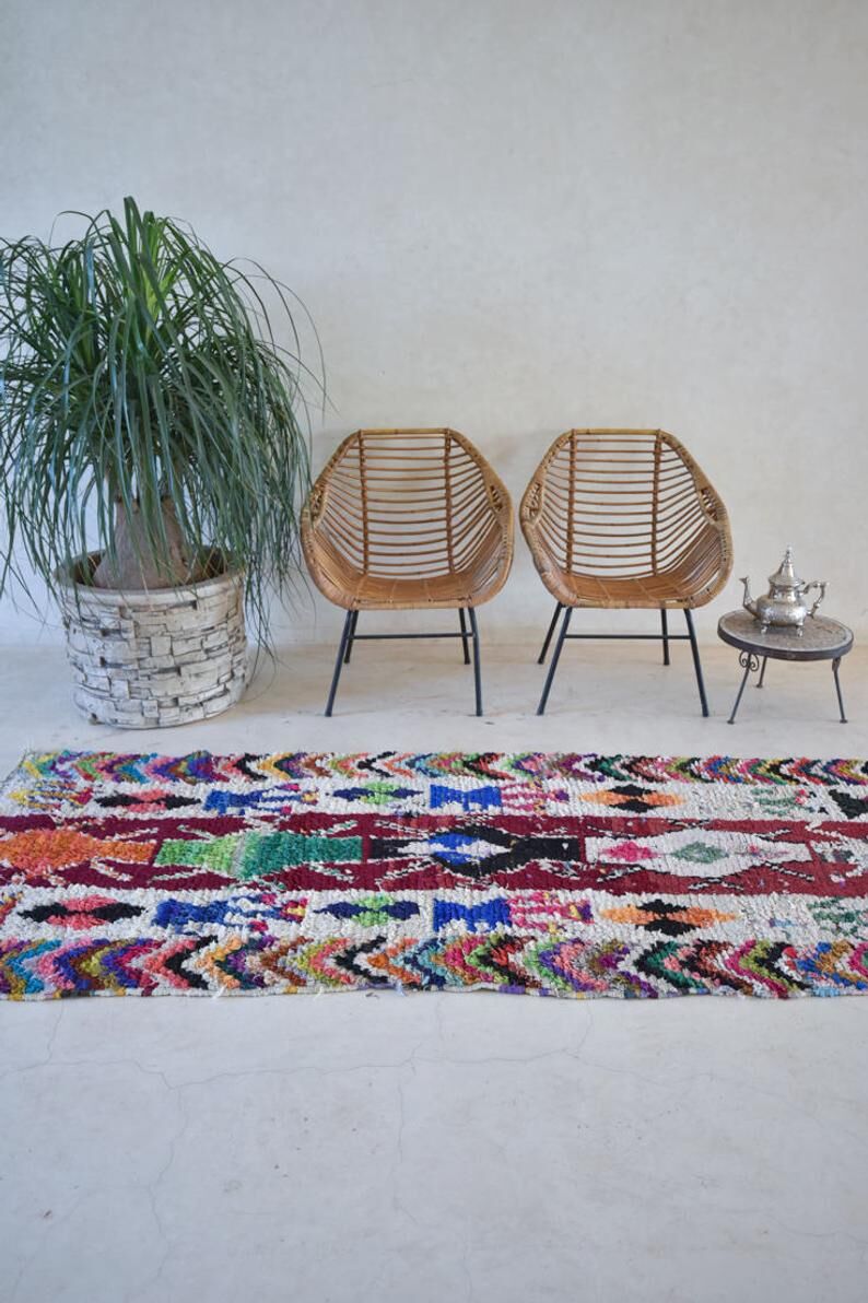 Carpet boucherouite 100x270cm