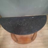 Empire style half-moon console