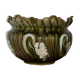 Cache-pot en faïence barbotine, art nouveau – 1920