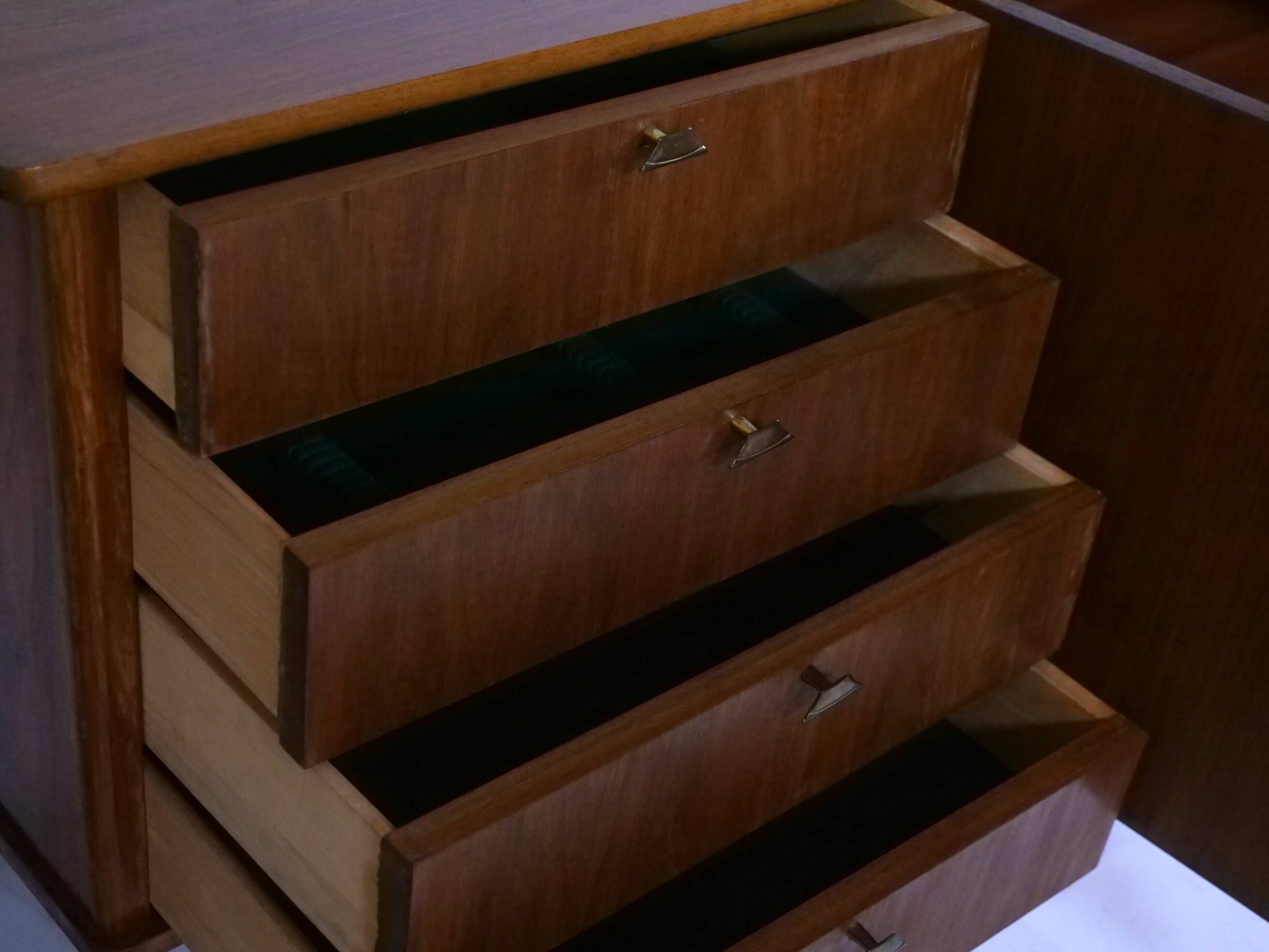 Vintage design sideboard mid-century chest of drawers cabinet 60s