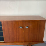 Large vintage teak sideboard