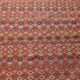 Grand tapis kilim ancien aux motifs géométriques tribaux 260 x 130 cm