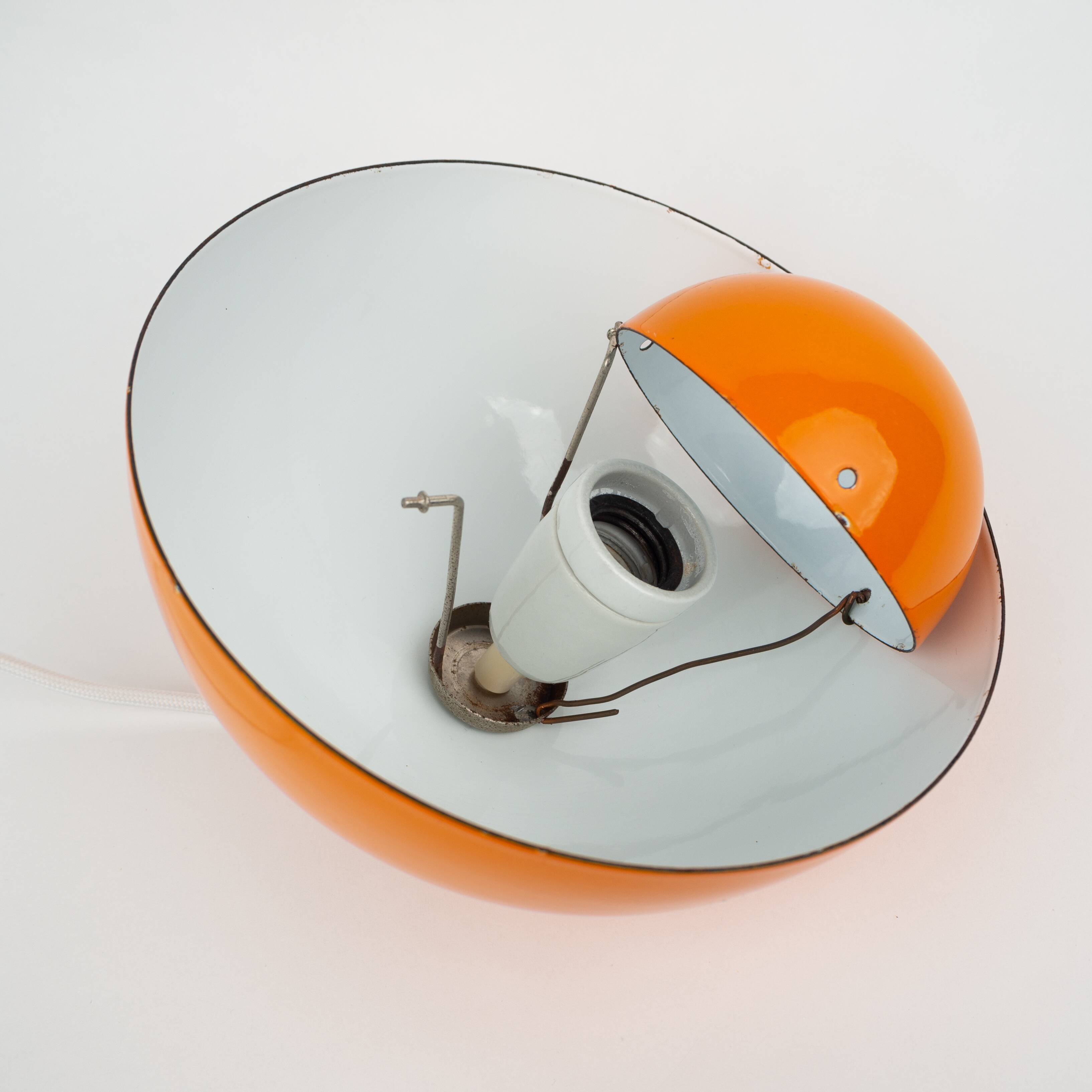 Paire de suspensions danoises Flowerpot de Verner Panton, Louis Poulsen, 1968