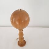 Old wooden Bilboquet Height 23 Cm