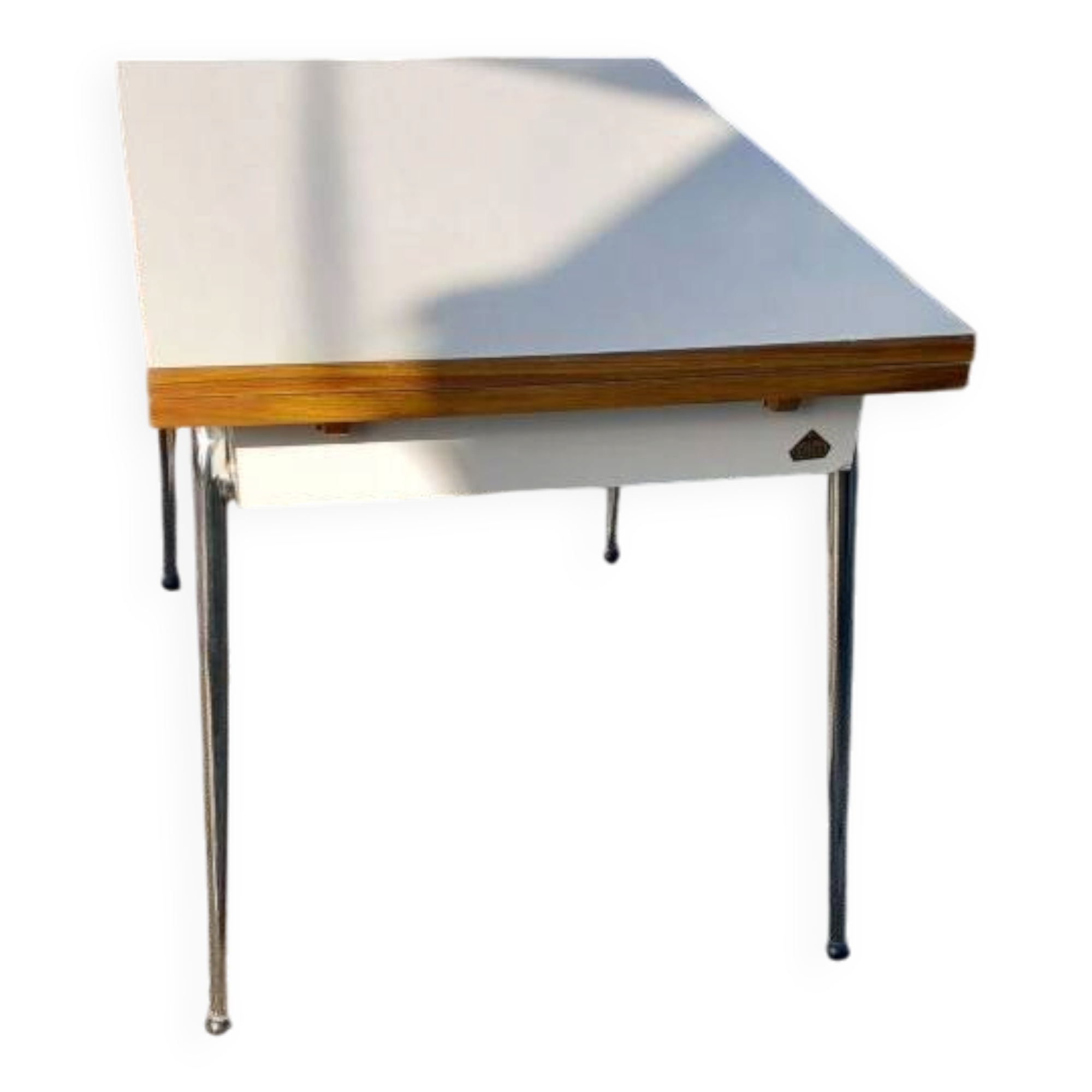 White Formica Kitchen Table - Keller - Very good condition