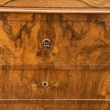 Commode Louis-Philippe en Ronce de Noyer – Fin XIXe