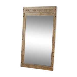 Miroir en bois sculpté
