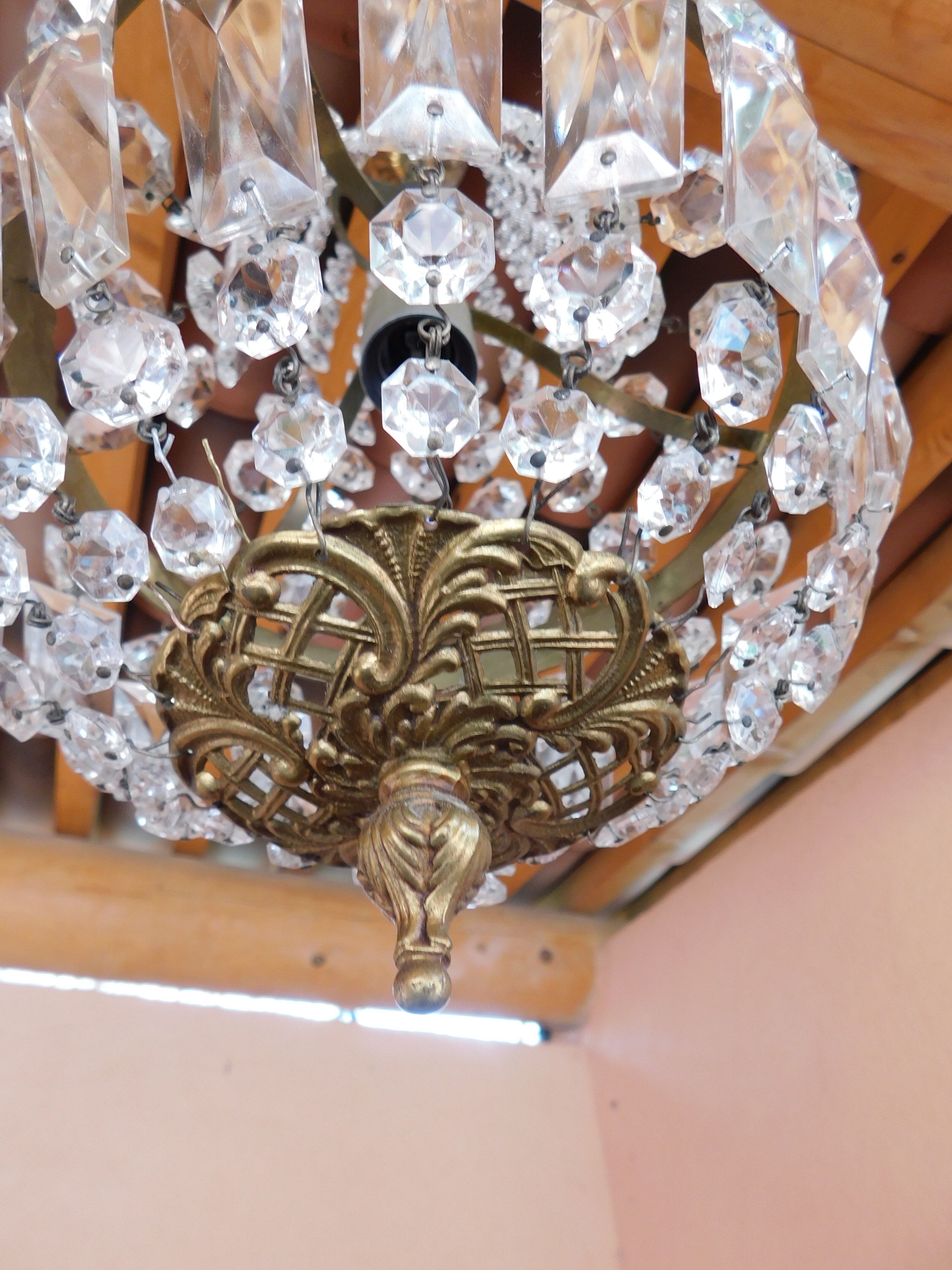 Hot air balloon chandelier - 25 cm