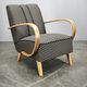 Art Deco Armchair by Jindrich Halabala, Czechoslovakia, 1940s