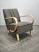 Art Deco Armchair by Jindrich Halabala, Czechoslovakia, 1940s