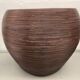 Vintage pencil or split reed rattan bamboo wicker egg pod chair