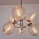 Large Midcentury Galaxy Sputnik Chandelier, Germany, 1970s