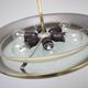 Bauhaus UFO pendant lamp by Josef Hurka for Napako, 1930s