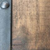 Industrial table metal and wood