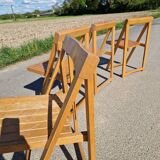 Set of 4 Vintage Folding Chairs