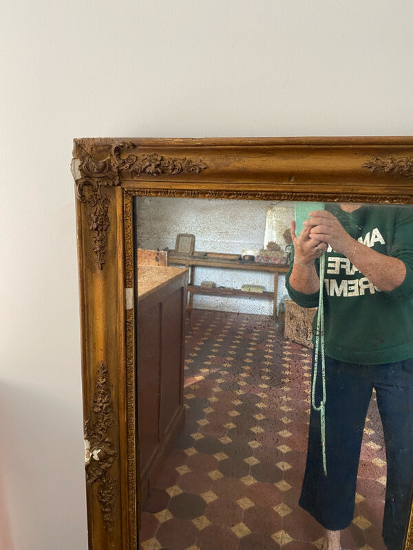 Miroir ancien XXL 58x145cm