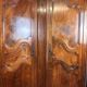 Magnificent Louis XV period wardrobe in solid walnut circa 1750