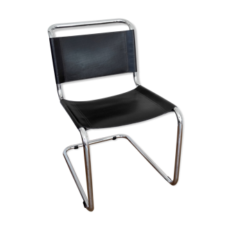 Chaise design Breuer modèle B33, édition des années 80